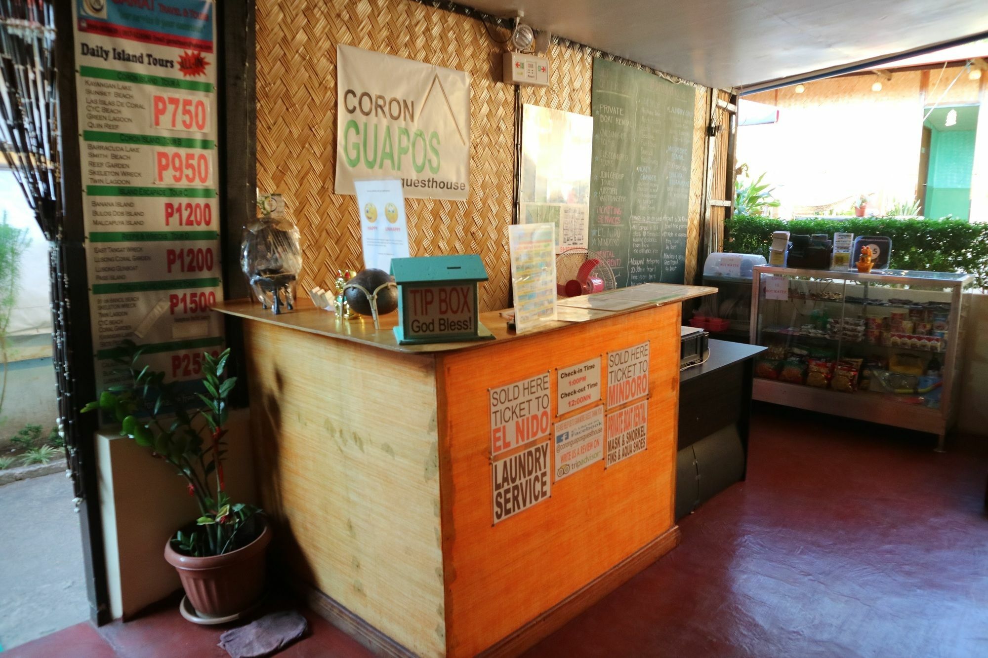 Coron Guapos Guesthouse ภายนอก รูปภาพ